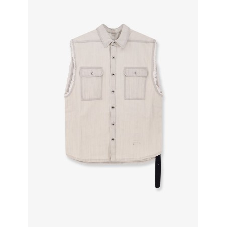 Sleeveless denim jacket