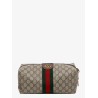GG Supreme fabric beauty case