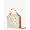 Falabella satin crossbody bag with vegan pearl detail