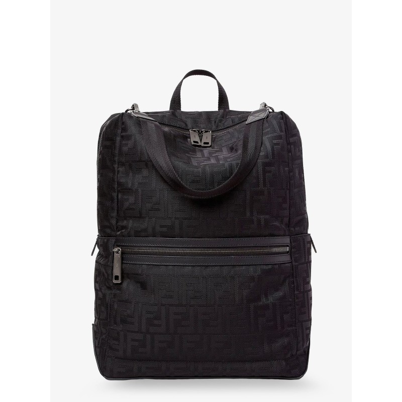 Padded FF nylon Fendi Lui backpack