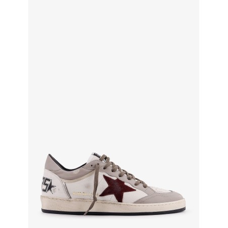Ballstar leather sneakers with suede inserts
