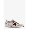 Ballstar leather sneakers with suede inserts
