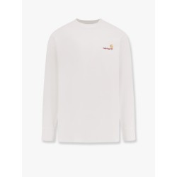 Organic cotton t-shirt with lettering logo on the front