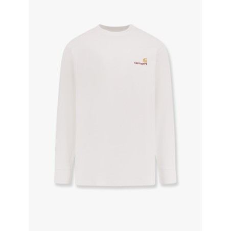 Organic cotton t-shirt with lettering logo on the front