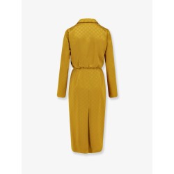 GG satin Chemisier Dress