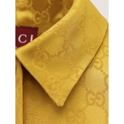 GG satin Chemisier Dress