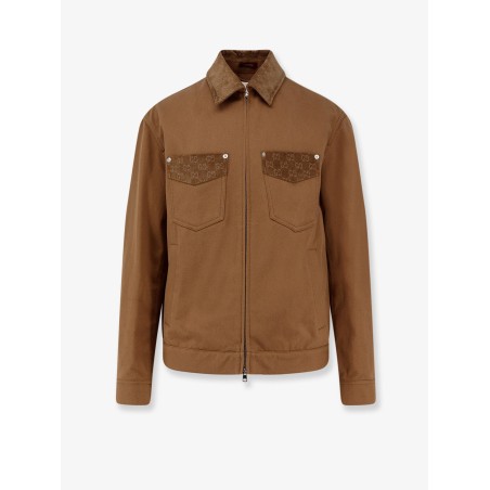 Canvas Jacket with GG details