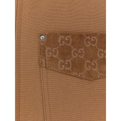 Canvas Jacket with GG details