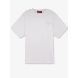 Cotton T-shirt with lettering logo on the front