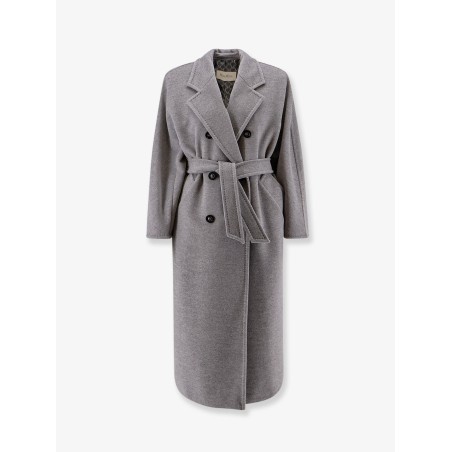 Madame virgin wool and cashmere coat