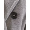 Madame virgin wool and cashmere coat