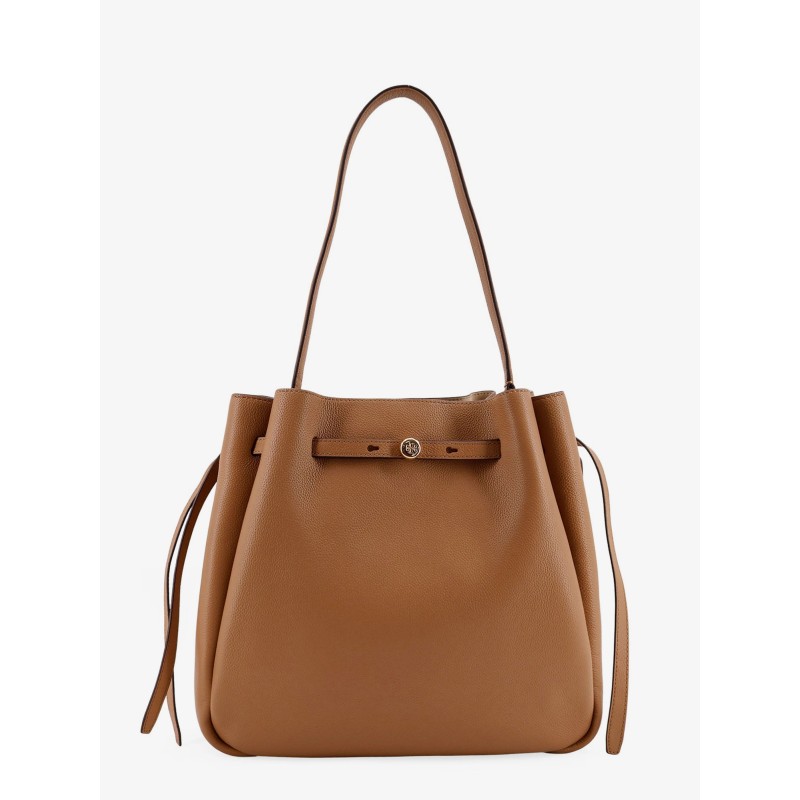 Romy leather shoulder bag