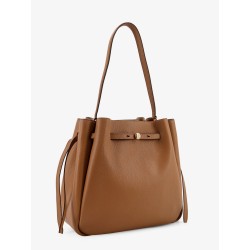 Romy leather shoulder bag