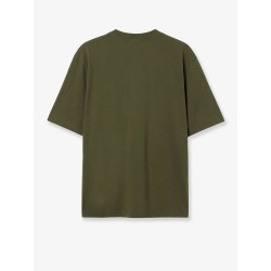 Cotton T-shirt with Gucci embroidery on the front