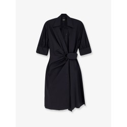 Aline stretch cotton dress