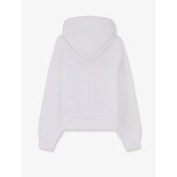 Cotton sweatshirt with embroidered Horsebit on the front