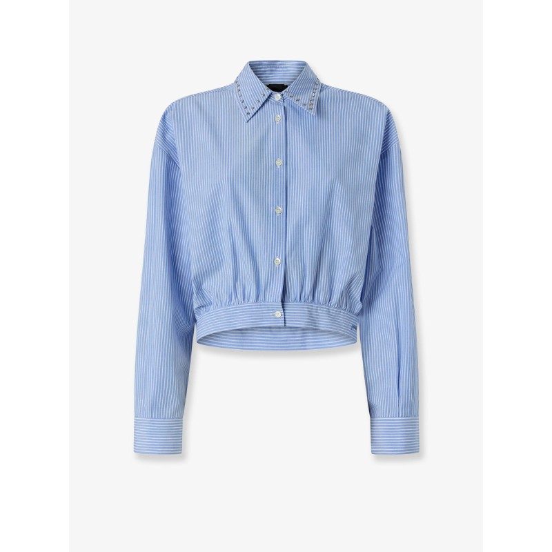 Charita striped cotton shirt