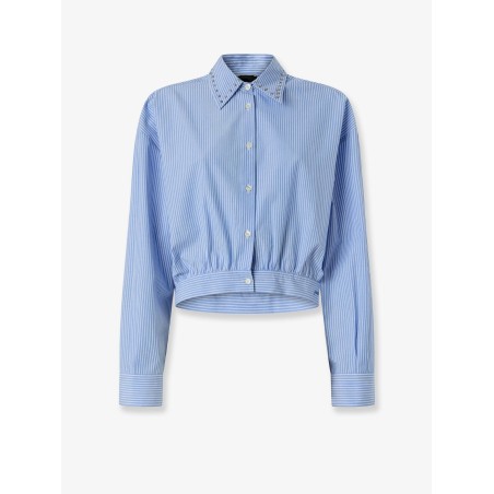 Charita striped cotton shirt