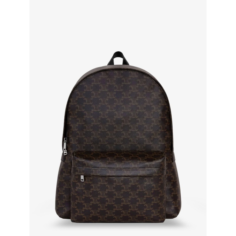 Triomphe coated canvas backpack