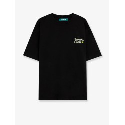 Cotton T-shirt with logo print on the front