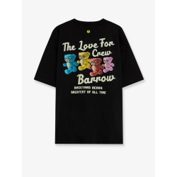 Cotton T-shirt with logo print on the front