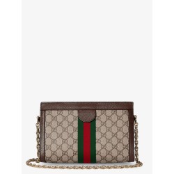 Coated canvas Ophidia shoulder bag