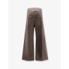 Wide Bela certified cotton trousers