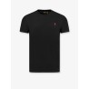 Cotton T-shirt with embroidered logo on the front