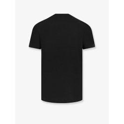 Cotton T-shirt with embroidered logo on the front