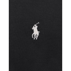 Cotton blend sweatshirt with embroidered logo on the front