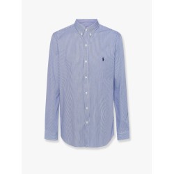 Striped stretch cotton shirt