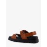 Mellow low leather sandals