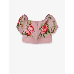 Cotton top with iconic print