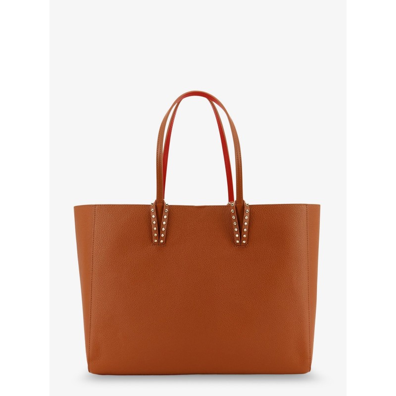 Cabata studded leather shoulder bag