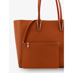 Cabata studded leather shoulder bag