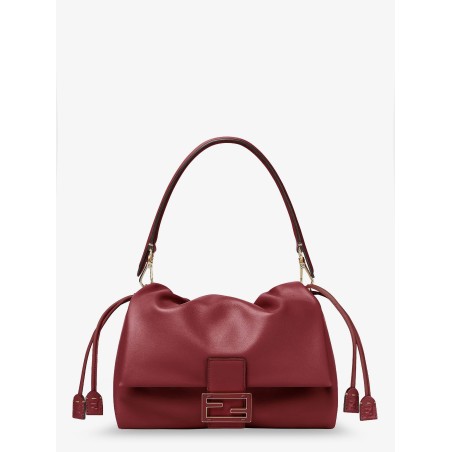 Mamma Baguette Medium leather crossbody bag