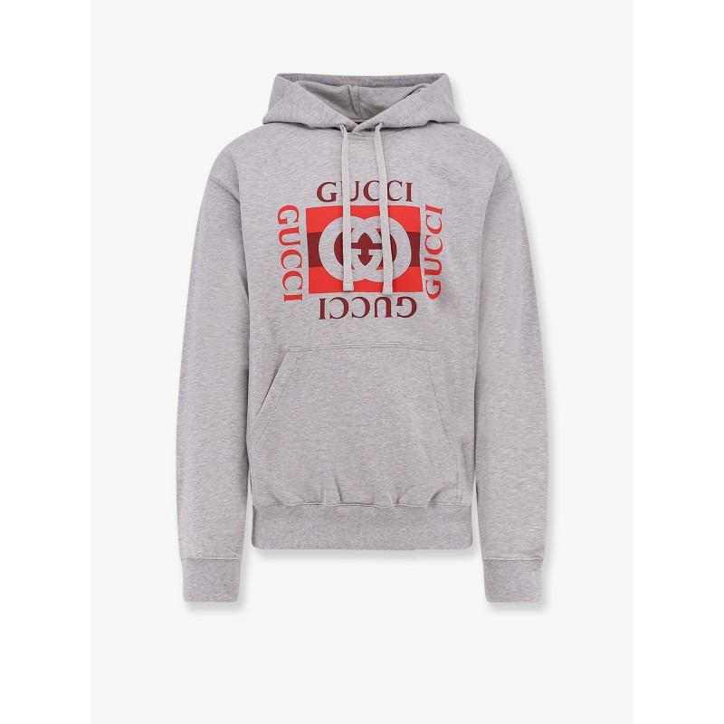 Cotton hooded sweatshirt