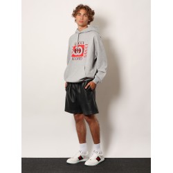 Cotton hooded sweatshirt