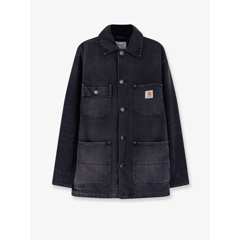 Aden black denim jacket
