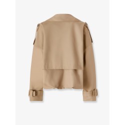 Triscia Balloon cotton blend trench