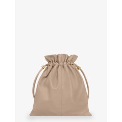 Crystal leather crossbody bag