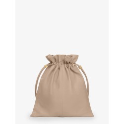 Crystal leather crossbody bag