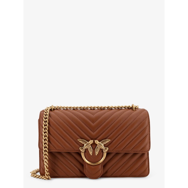 Love Bag One quilted leather crossbody bag