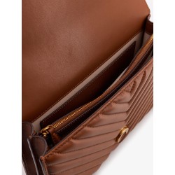 Love Bag One quilted leather crossbody bag