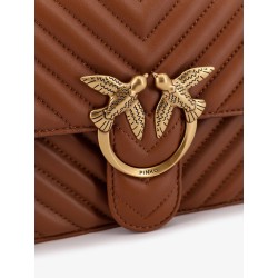 Love Bag One quilted leather crossbody bag