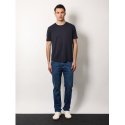 Cotton and silk blend T-shirt