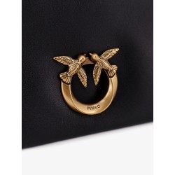 Click Soft Horizontal leather crossbody bag