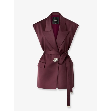 Melanzana satin blazer