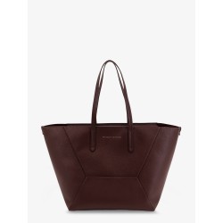 BC Duo hammered leather shoulder bag