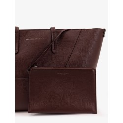 BC Duo hammered leather shoulder bag